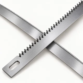 Toothed knives