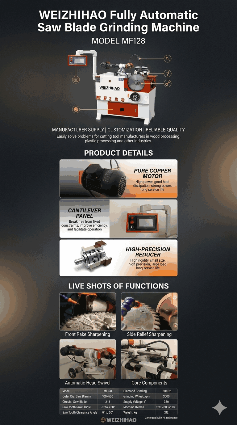 128 weizhihaomachinerycom Circular saw blade gear grinding machine