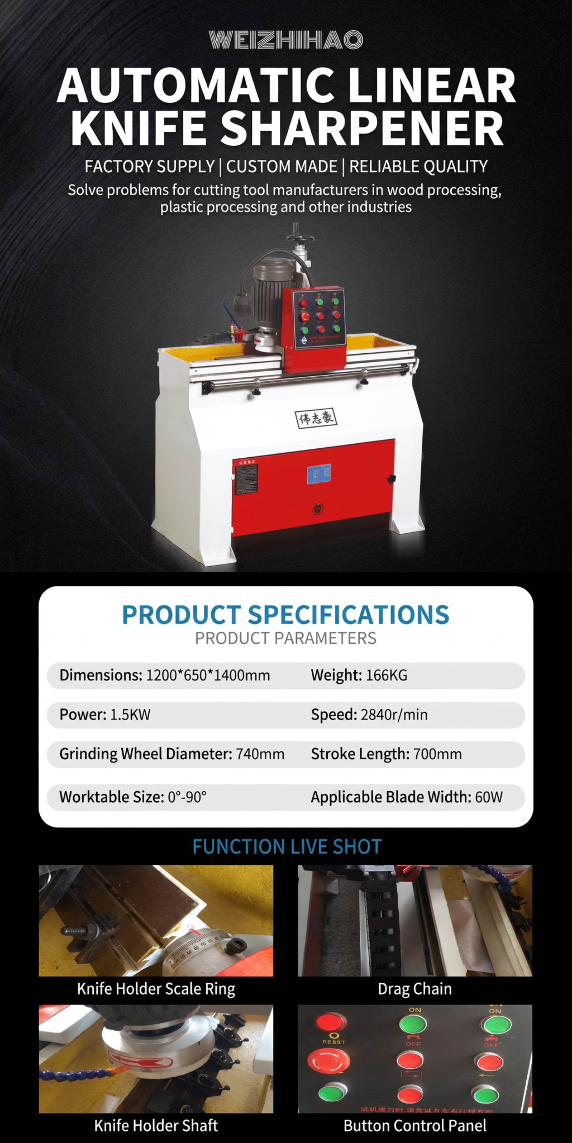 Casting Automatic Linear Sharpener