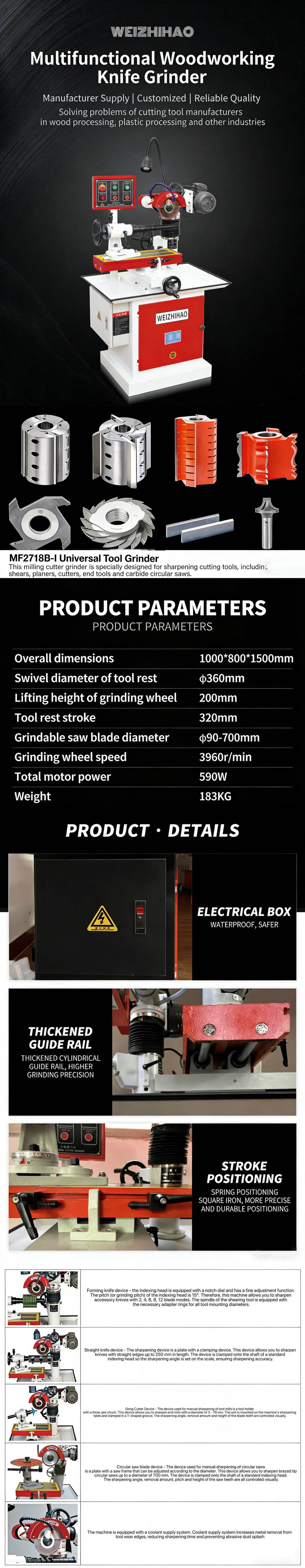 Universal Sharpening Machine