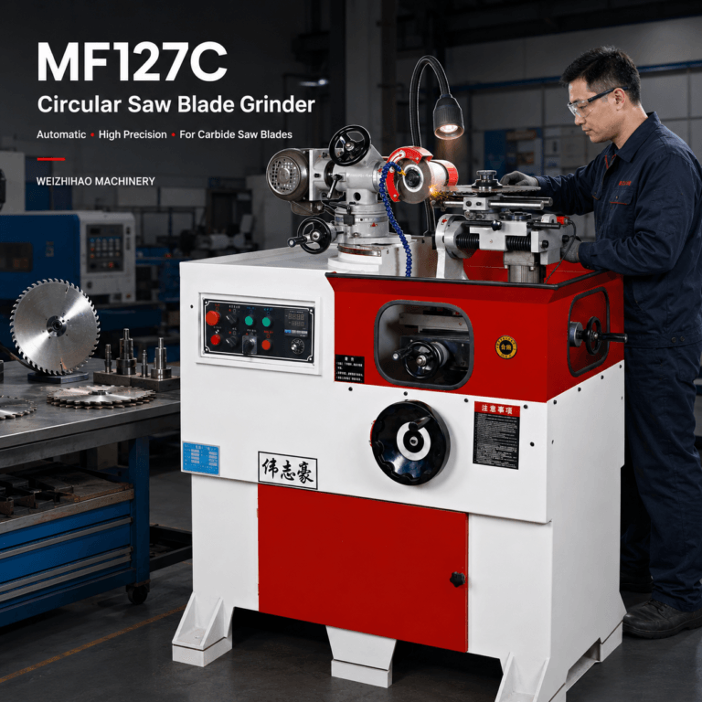 MF127C woodworking machinery product poster