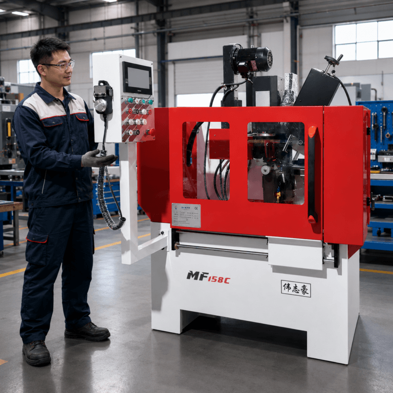 MF158C woodworking machinery product poster