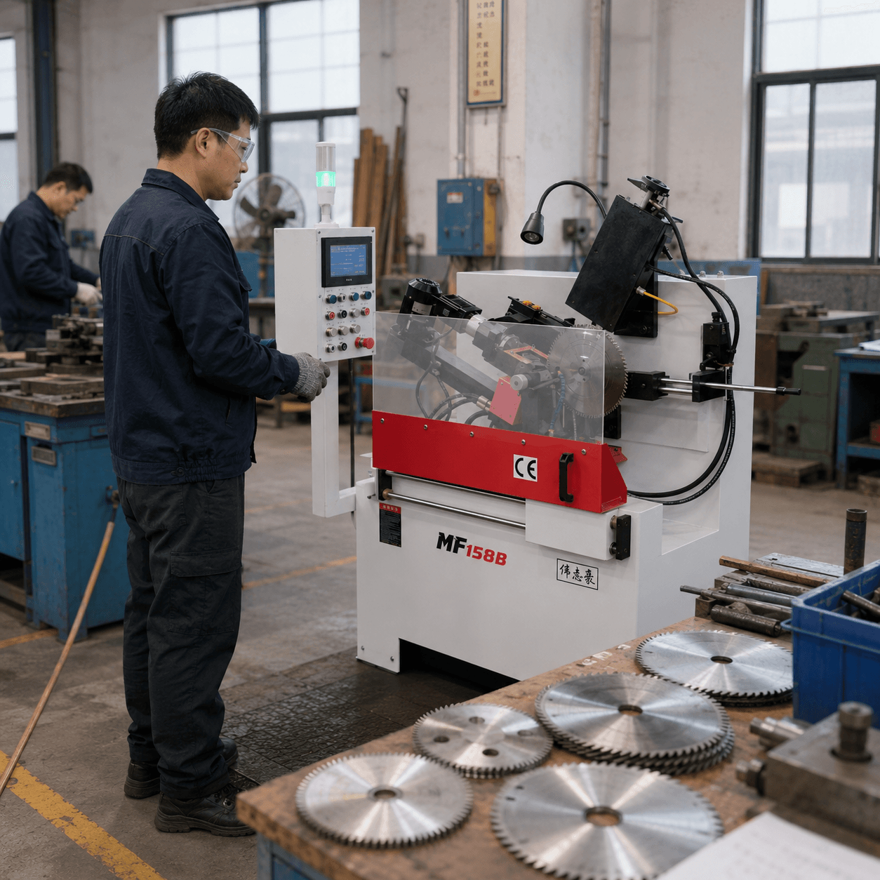 MF158B woodworking machinery industrial lifestyle