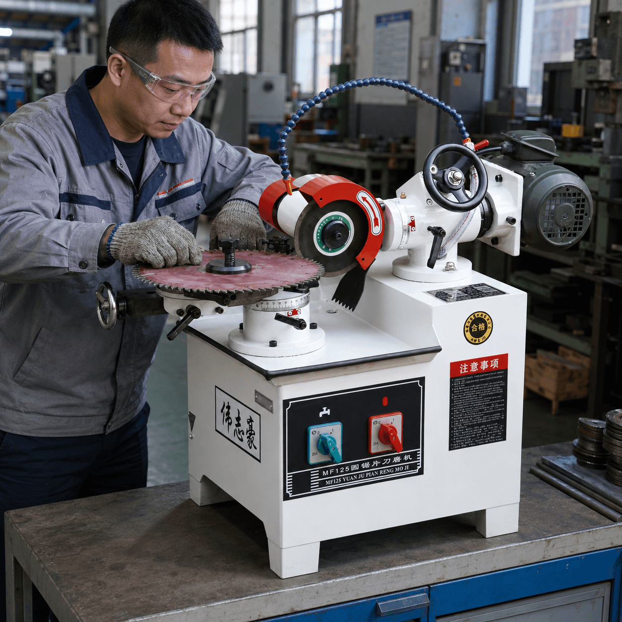 MF125 woodworking machinery industrial lifestyle