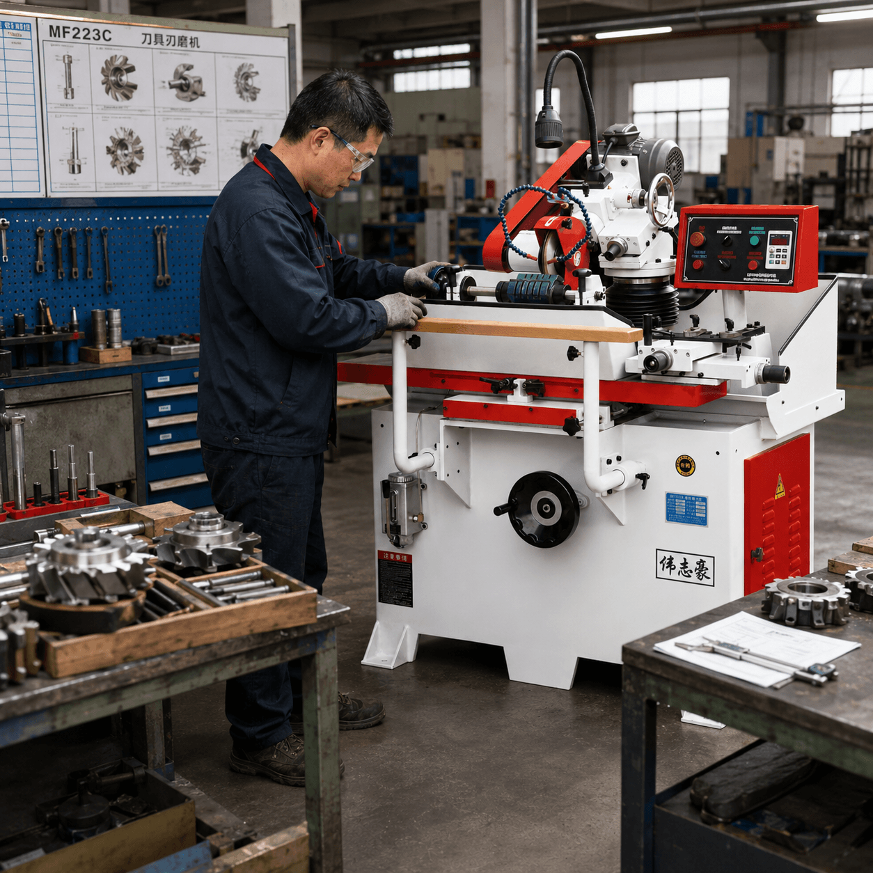 MF223C woodworking machinery industrial lifestyle